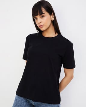 max Women Regular Fit Round-Neck T-Shirt-picture-44