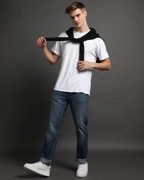 LEVI'S Men 511 Slim Fit Light Fade Stretchable Jeans