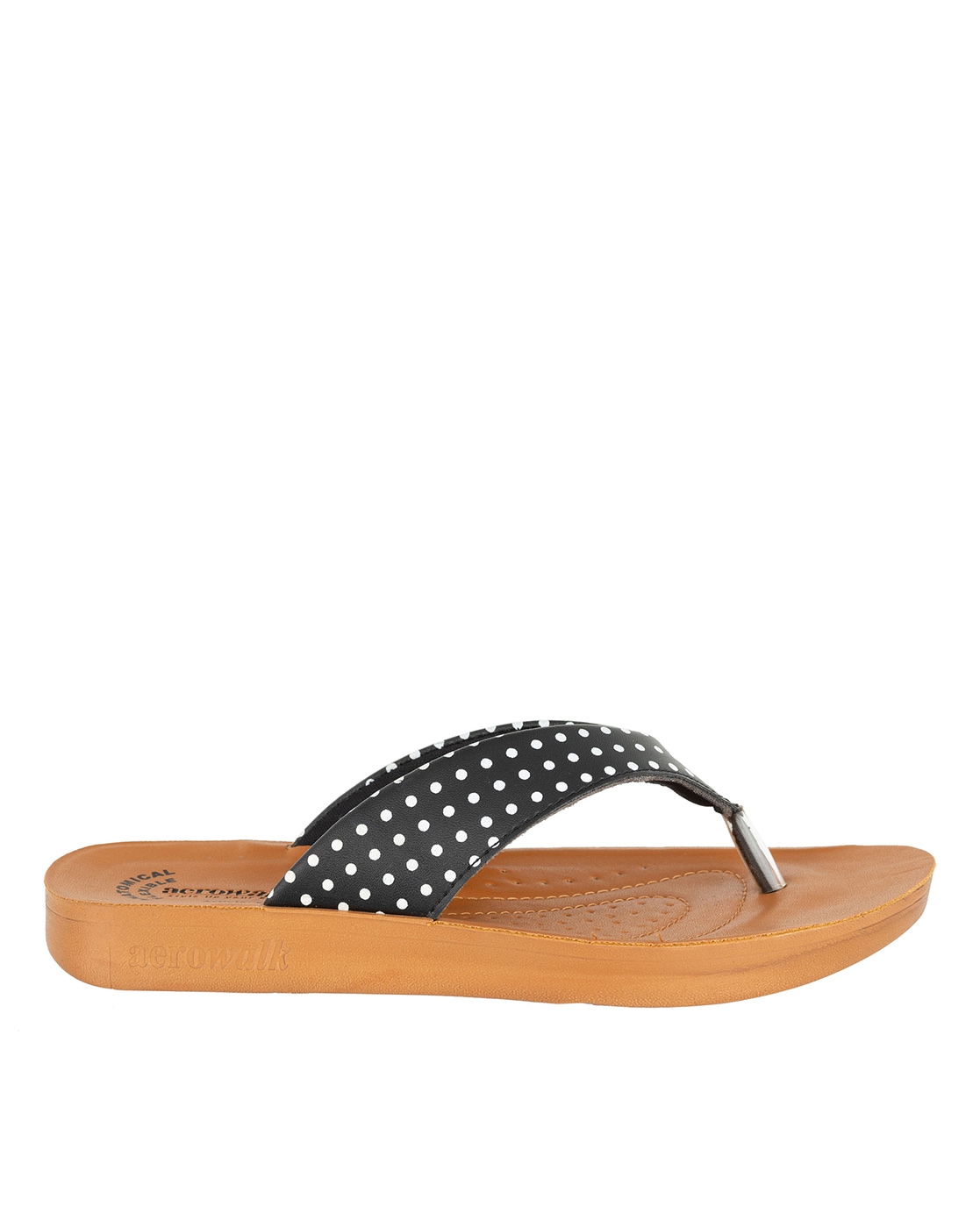 Buy Black Flip Flop Slippers for Women by AEROWALK Online Ajio