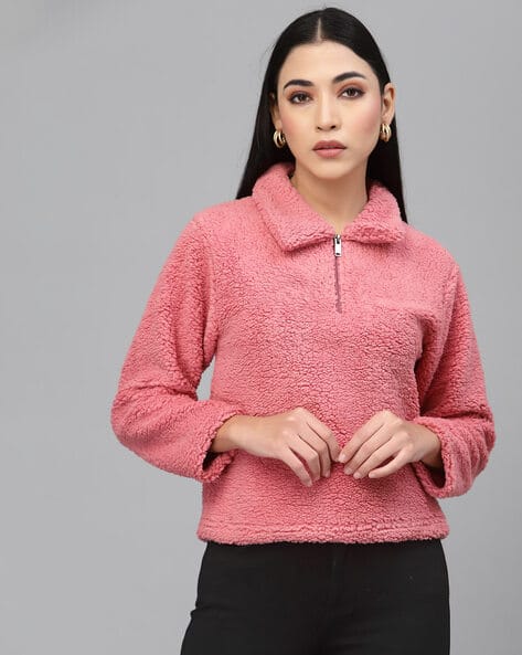 Buy Pink Jackets Coats for Women by STYLE QUOTIENT Online