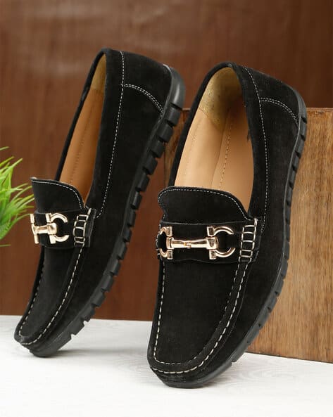 Buy Black Casual Shoes for Men by TEAKWOOD LEATHERS Online