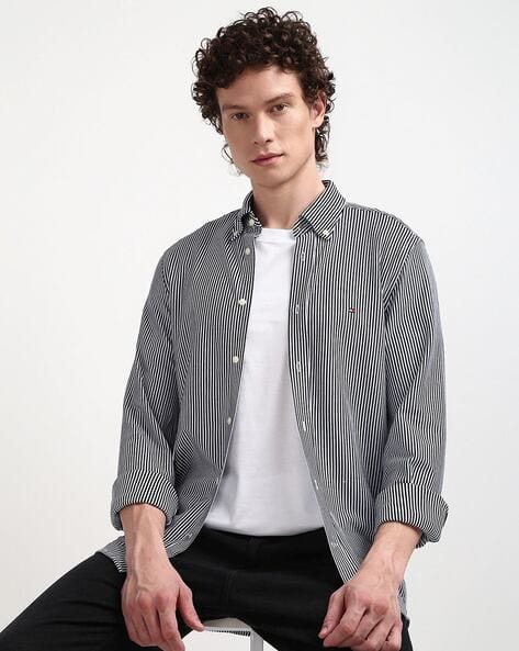 Buy Blue White Shirts for Men by TOMMY HILFIGER Online