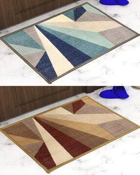 athom living Pack of 2 Printed Door Mats-picture-30