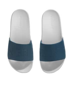 neemans Men Colourblock Round-Toe Slides-picture-37