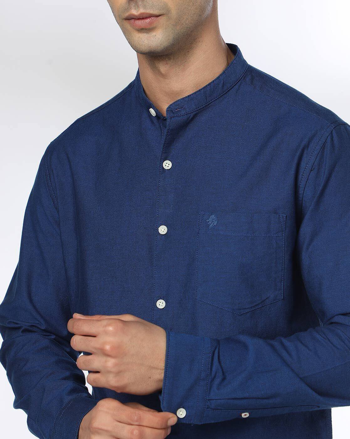 トップス deres 24th Erny pocket play shirt navy Buy Navy Blue Shirts for Men by NETPLAY Online | Ajio.com
