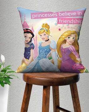 Printed Cushion Cover with Zip Closure-image-46