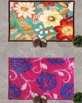 athom living Set of 2 Printed Door Mats 15" x 23"-picture-35