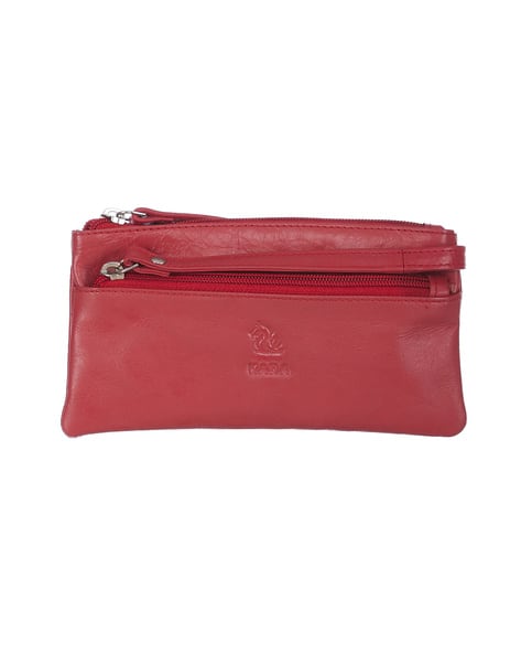 Genuine Leather Pouch Wallet