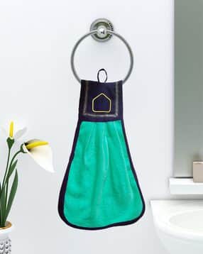 athom living  Loop Hanging Cotton Washbasin Towel-picture-51