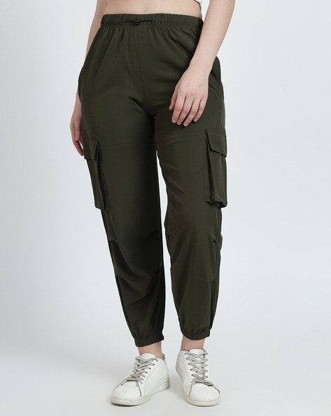 Women loose fit cargo jogger pants sale