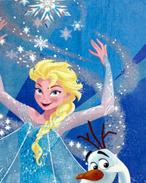 Frozen bath towel best sale