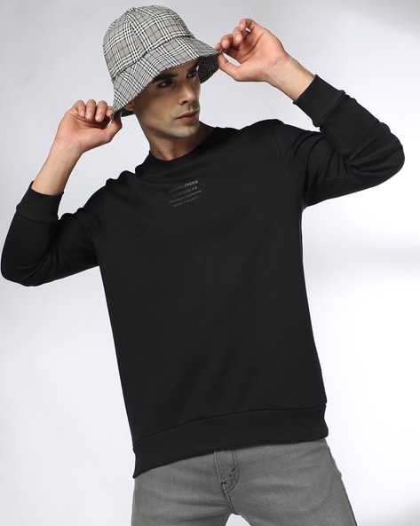 Men Slim Fit Sweatshirt