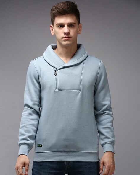 Half zip front sweatshirt hotsell