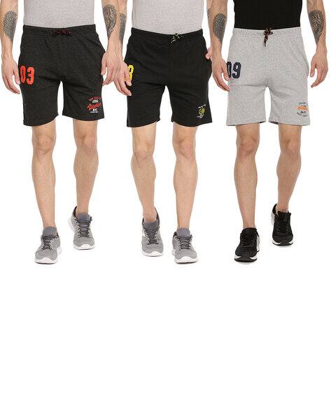 Ardeur Pack of 3 Printed Shorts