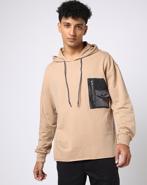 Fashion Relaxed Fit Hooded Sweatshirt