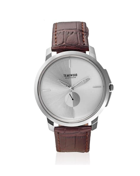 Buy Brown Watches for Men by TEAKWOOD LEATHERS Online