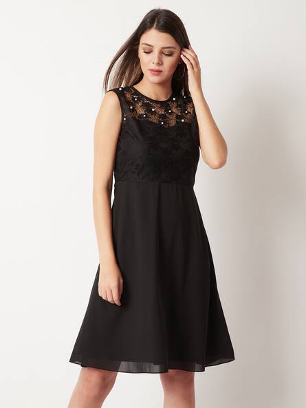 Buy Black Dresses for Women by Uptownie Lite Online | Ajio.com
