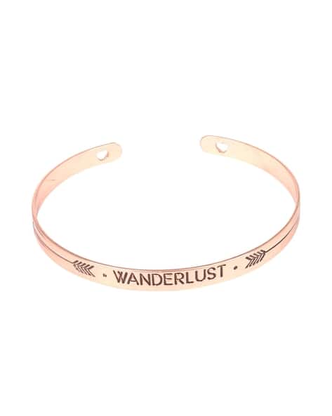 Buy Rose Gold Bracelets Bangles for Women by Arendelle Online