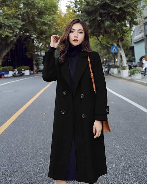 Womens black orders coat