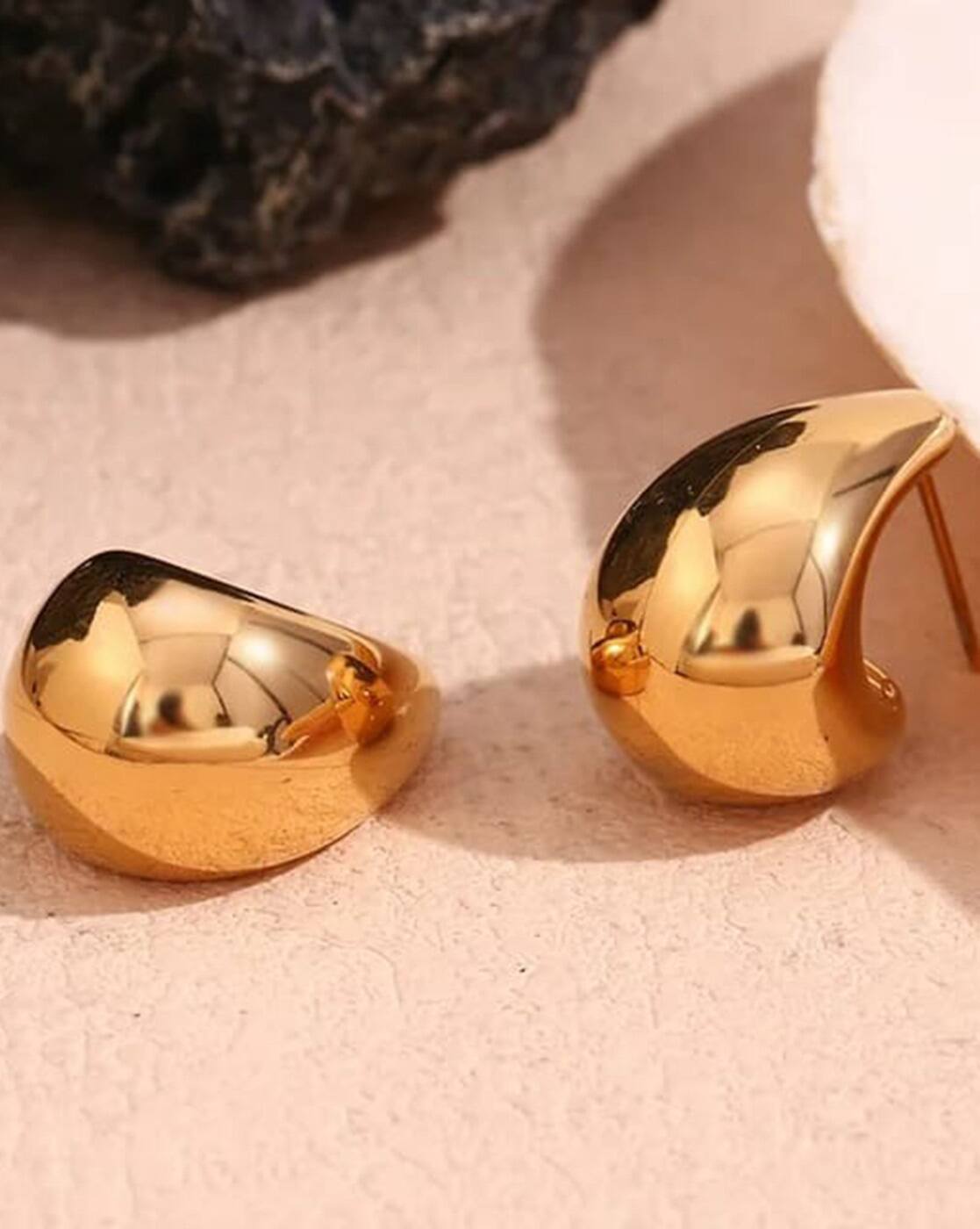 Buy Vien Tear Drop Stud Earrings Online | Ajio.com