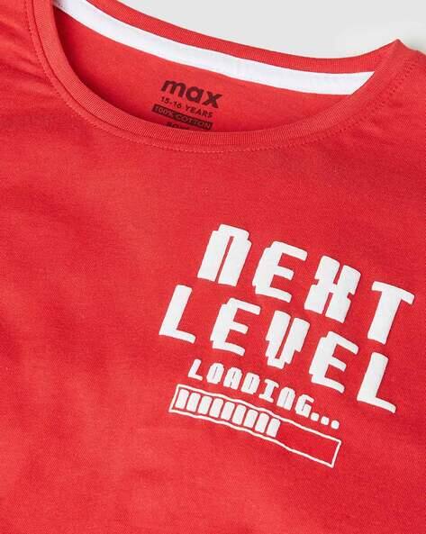 Buy Red Tshirts for Boys by MAX Online
