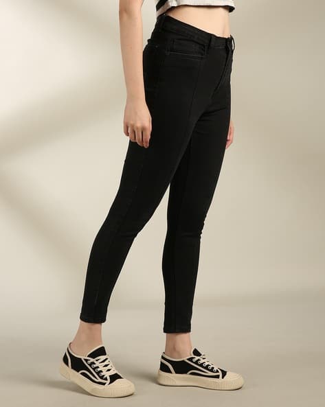 Price History of DNMX Women Mid-Rise Skinny Fit Jeans from Ajio