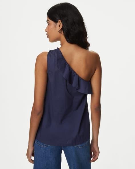 Buy Blue Tops for Women by Marks & Spencer Online | Ajio.com