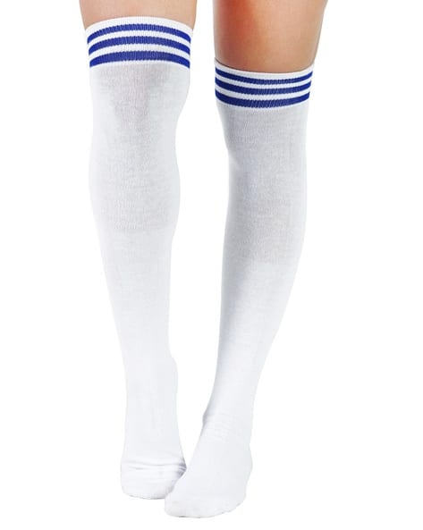 Striped Knee-High Socks