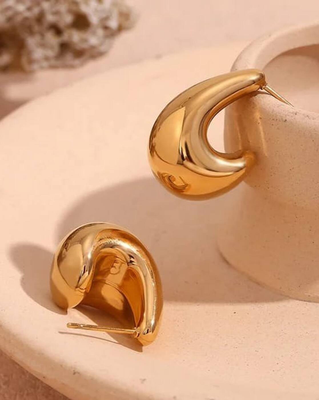 Buy Vien Tear Drop Stud Earrings Online | Ajio.com