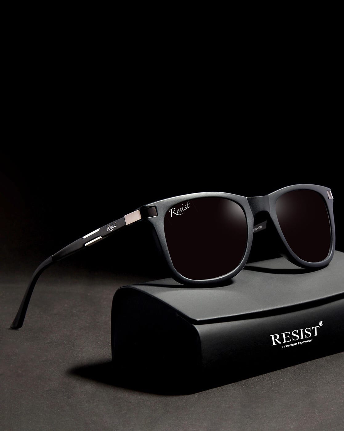 Black International Police Spl872 Mib Mib Police Black Sunglasses