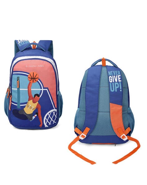 Nasher Miles Football Clubs Backpack with Raincover - 45 L