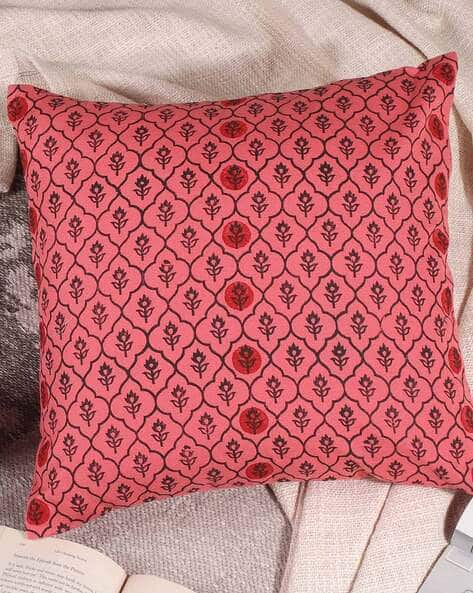 Molcha by Babita Singh Set of 2 Floral Print Cushion Covers