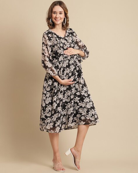 Buy Black Dresses Jumpsuits for Women by Moms Maternity Online Ajio