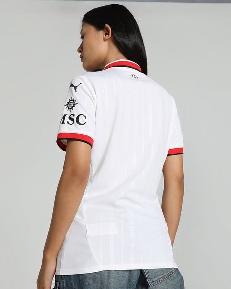 Ac shops milan polo t shirt