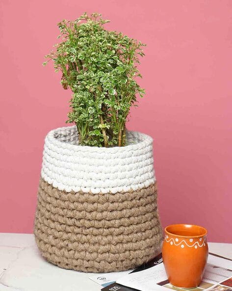 Habere India Handmade Biodegrable Eco Friendly Planters Basket