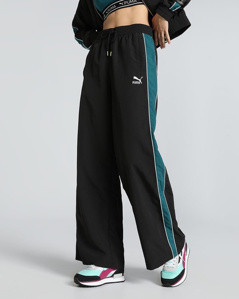 Puma contrast track pants sale