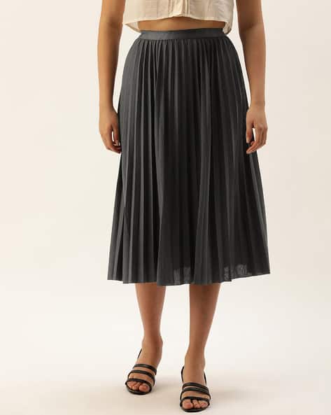 Flared Skirt with Elasticated Waist