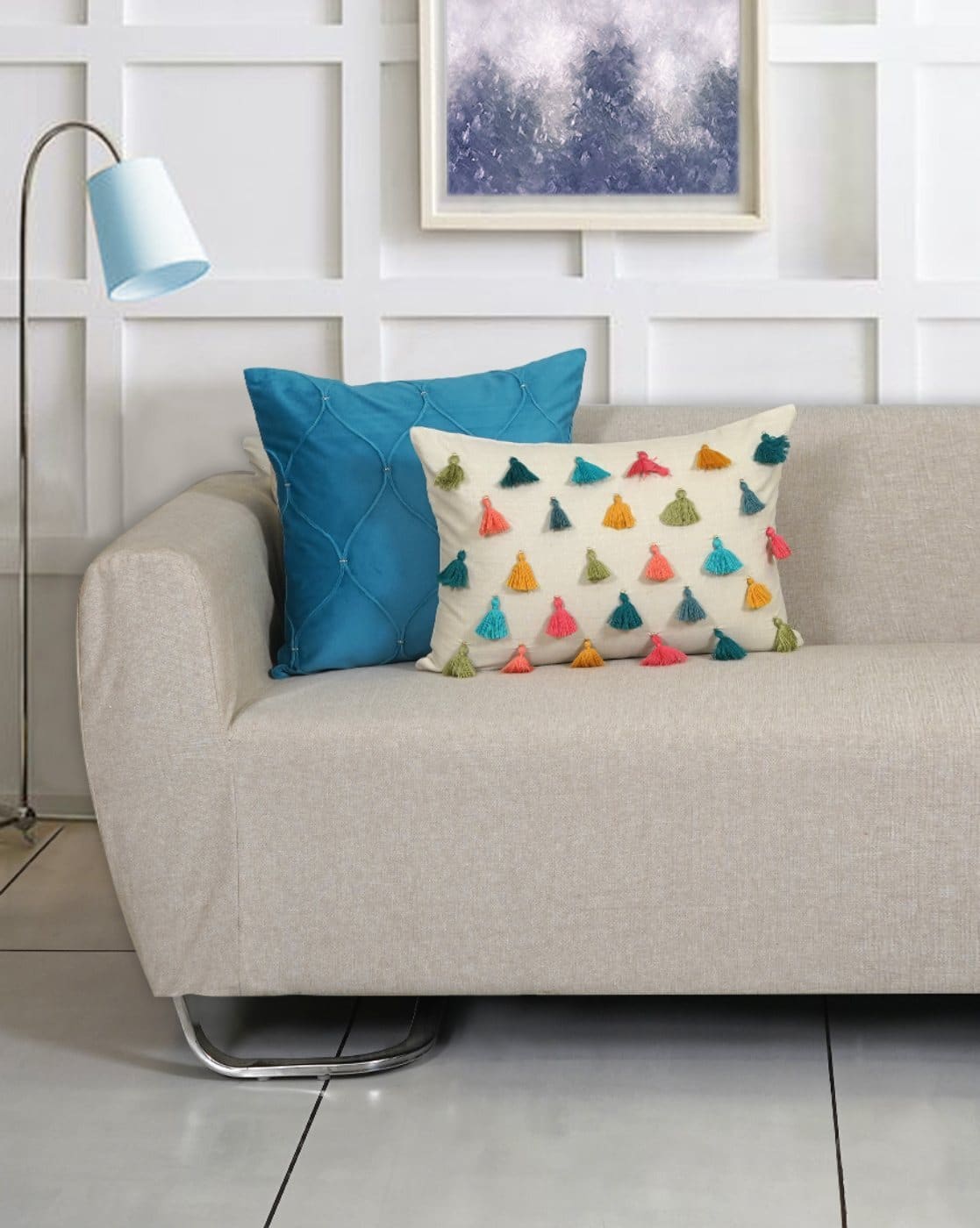 Buy Ode & Cleo Set of 5 Cushion Covers 17