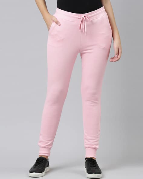 Buy Pink Track Pants for Women by Twin Birds Online