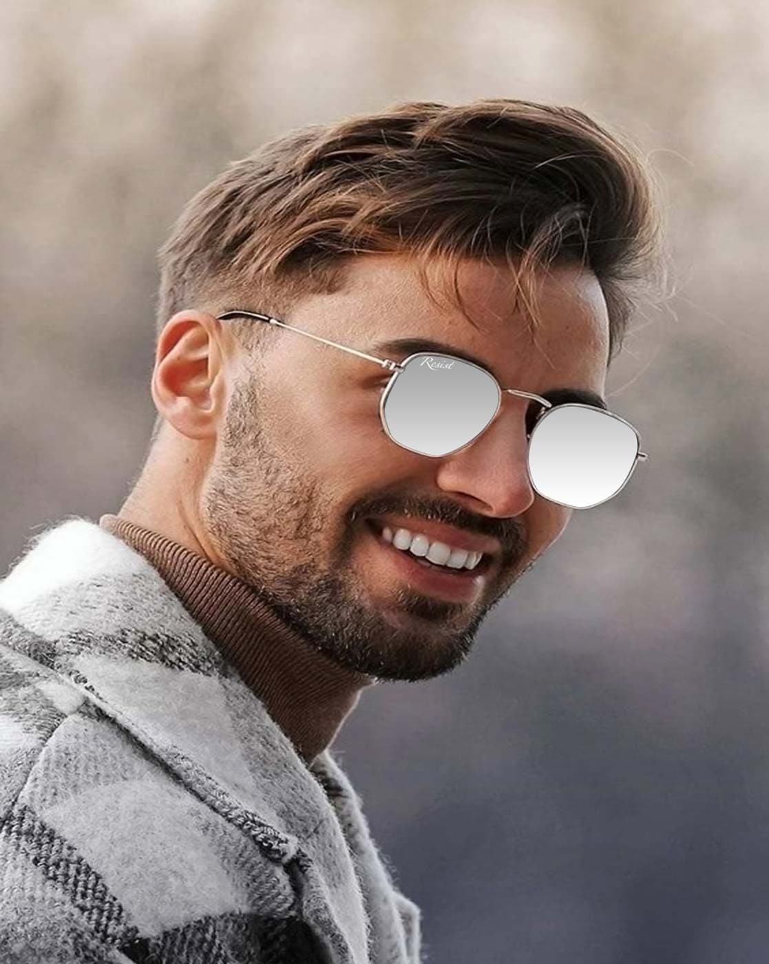 Buy Silver Sunglasses for Men by Resist Eyewear Online Ajio