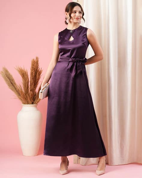 high neck fit and flare dress HARRIET High Neck Fit & Flare Dress – Miss Behave Girls Corp main image 0