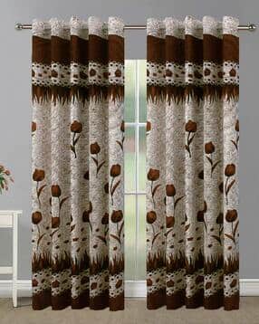 good homes Set of 2 Printed Window Curtains-picture-1