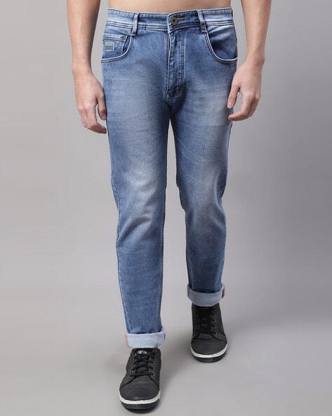 Rodamo Mid Rise Slim Jeans