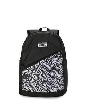 Logo Print Chintz Backpack-image-17
