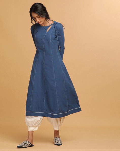 W Flared Full Sleeve Kurta