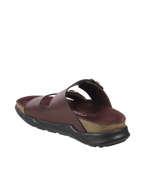 Buy Brown Flip Flop Slippers for Men by Mochi Online Ajio