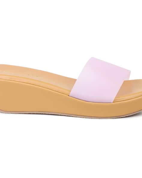 Buy Purple Heeled Sandals for Women by Design Crew Online