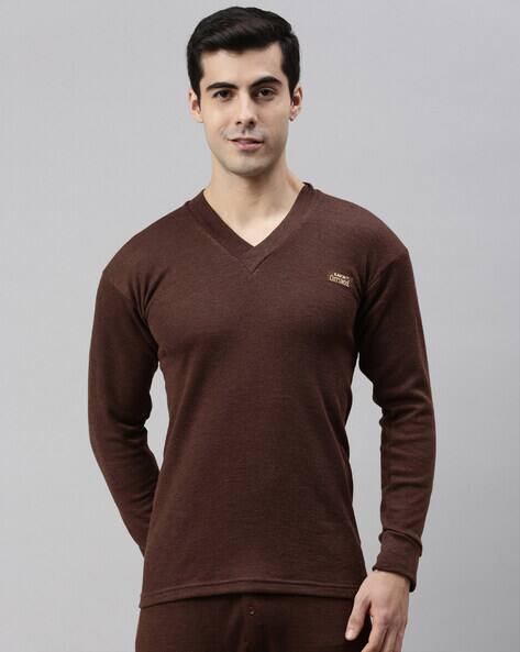 Buy Brown Thermal Wear for Men by LUX COTT'S WOOL Online