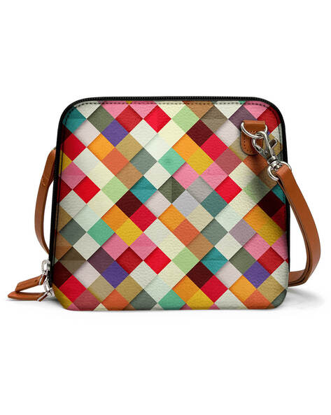 Colour block Sling Bag