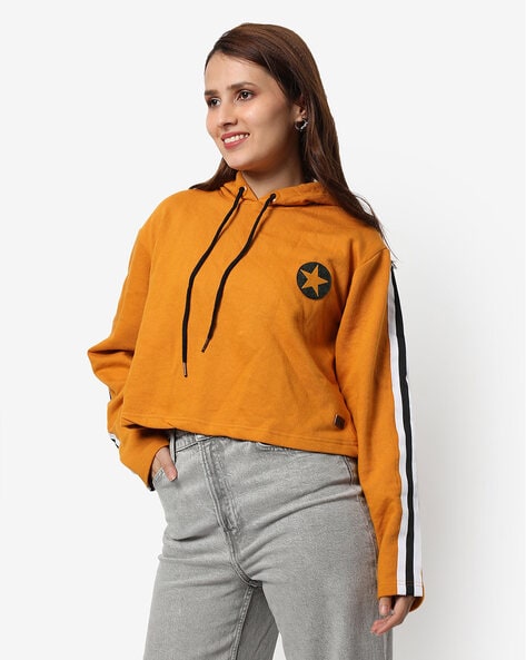 Buy Yellow Sweatshirt Hoodies for Women by Campus Sutra Online Ajio